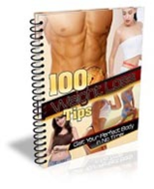 Product picture 100 Weight Loss Tips (MRR)