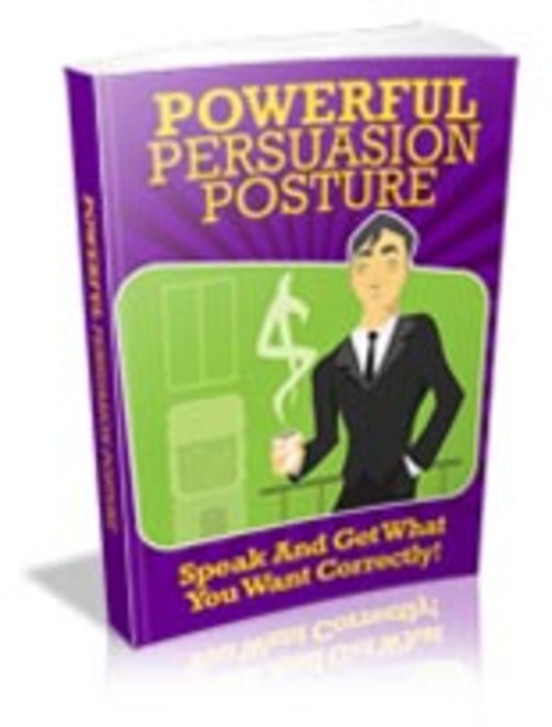 Product picture Powerful Persuasion Posture (MRR)