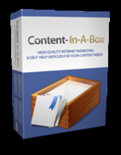 Product picture Content In A Box